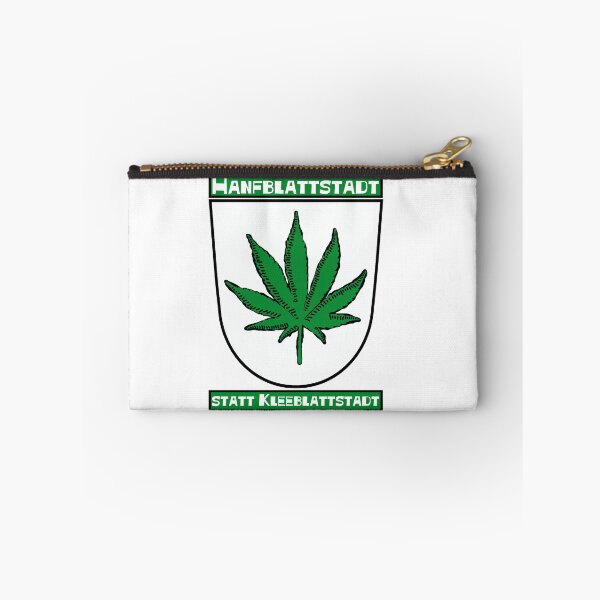Item preview, Hemp leaf city instead of clover leaf city (with green bar and white lettering) designed and sold by Rainer Kristuf.