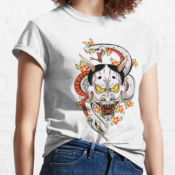 Goro Majima Hannya Tattoo (Front) Classic T-Shirt