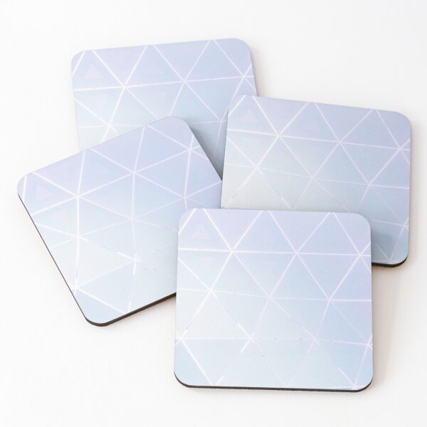 Item preview, Polygonal Blue Gradient Pattern designed and sold by ArthUpscale.