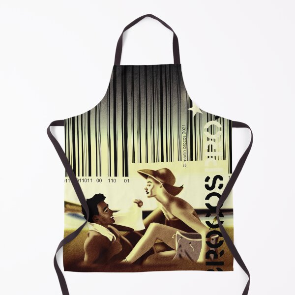 Item preview, decorative print couple on the beach brocosproject designed and sold by brocosproject.