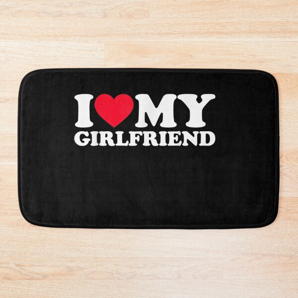 Item preview, I Love My Girlfriend Shirt I Heart My Girlfriend Shirt GF designed and sold by georgebuckart.