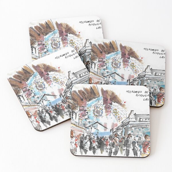 Item preview, Mercardo De La Boqueria designed and sold by SerineTucciArt.