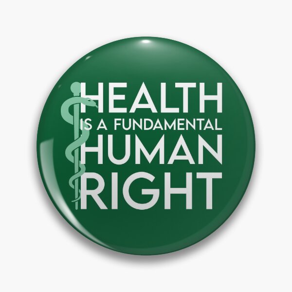 Item preview, Health is a fundamental human right - Asclepius' Rod designed and sold by Happy Puppy Print On Demand.