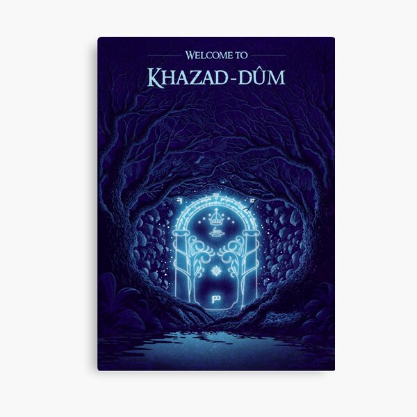 Wecome to Khazad-dum Canvas Print