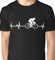 Cycling Heartbeat Graphic T-Shirt