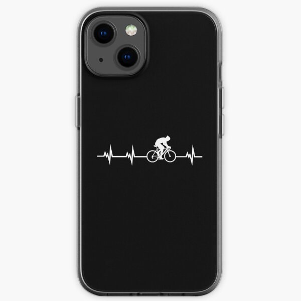 Cycling Heartbeat iPhone Soft Case