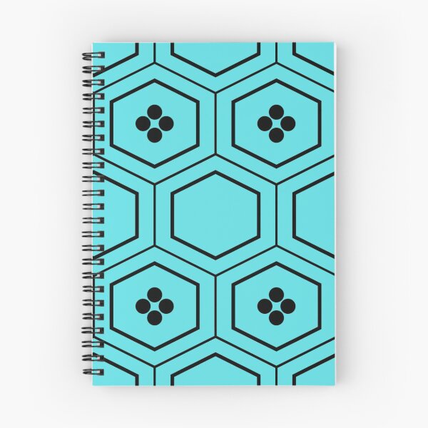Item preview, Pattern dotted turquoise hexagon designed and sold by KQ1985.