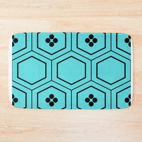 Item preview, Pattern dotted turquoise hexagon designed and sold by KQ1985.