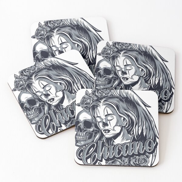 Item preview, Skull Hard, Skull, Grafis, Chicano, Design, Art, Illustration designed and sold by Fauzan86.