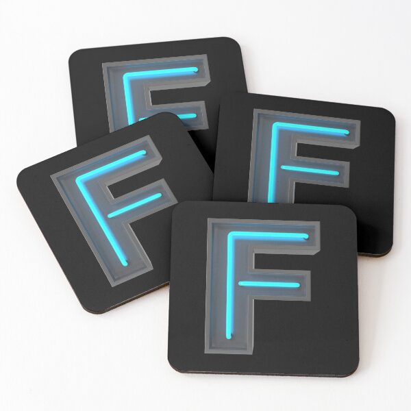 Item preview, Blue F Neon Sign, Letter F Led Sign designed and sold by Ruby Jackson.