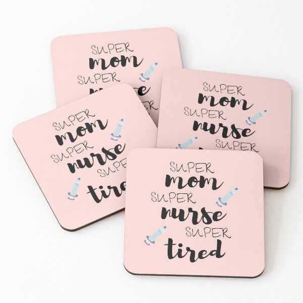 Item preview, Super mom super nurse super tired designed and sold by ArTips.