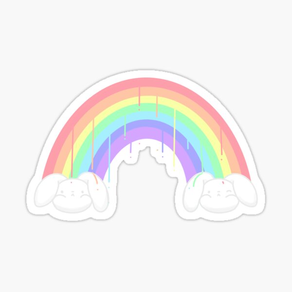 Pastel Rainbow - Rainbow - Sticker