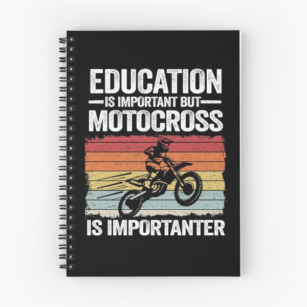 Item preview, Education Is Important But Motocross Is Importanter Funny Motocross designed and sold by Stronzi.