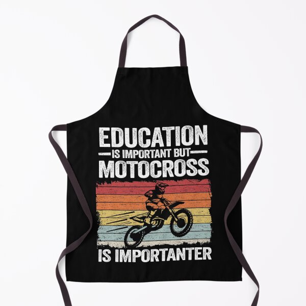 Item preview, Education Is Important But Motocross Is Importanter Funny Motocross designed and sold by Stronzi.