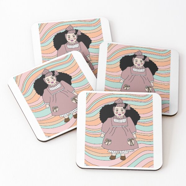 Item preview, Colorful Retro Doll designed and sold by flofin.
