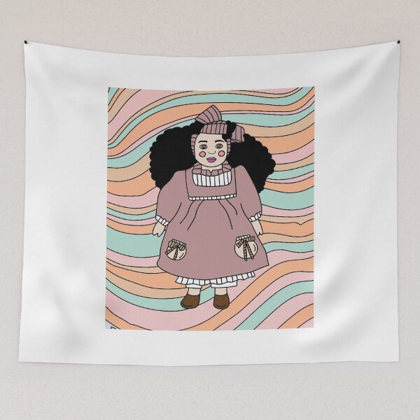 Item preview, Colorful Retro Doll designed and sold by flofin.