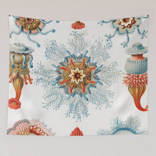 Item preview, Jellyfish and Microorganisms Poster designed and sold by redoARTstore.