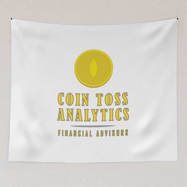 Item preview, Coin Toss Analytics Financial Advisors designed and sold by skocartwork.