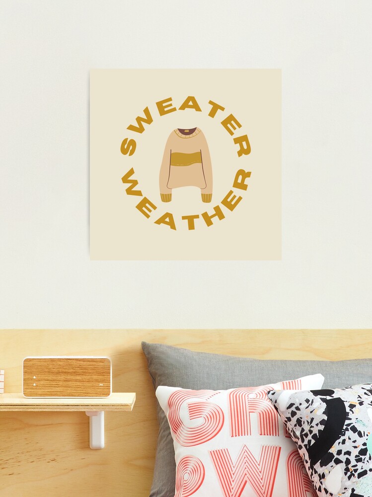 sweater weather Classic T-Shirt for Sale by renmei-studios