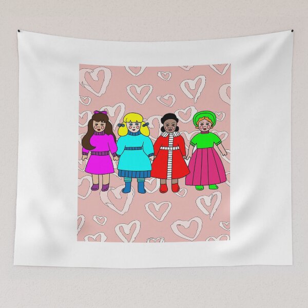 Item preview, Colorful Retro Doll designed and sold by flofin.
