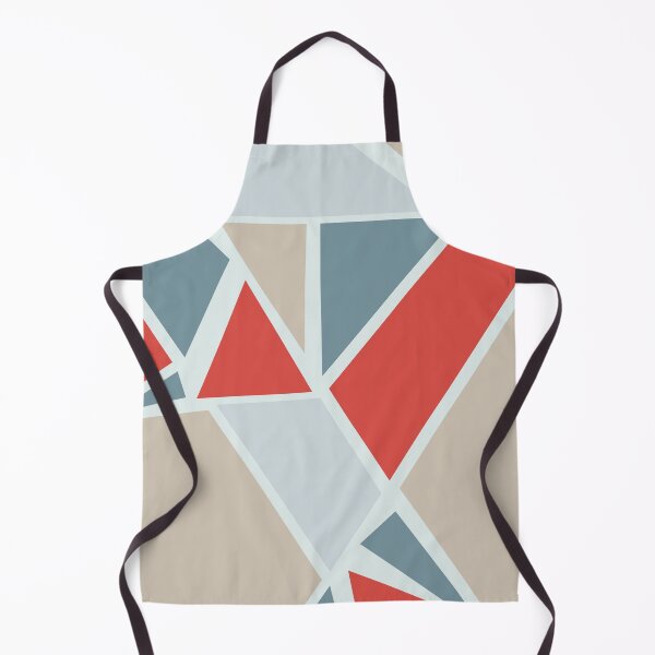 Item preview, Abstract Print Blue Beige Red designed and sold by BeatrisVeres.