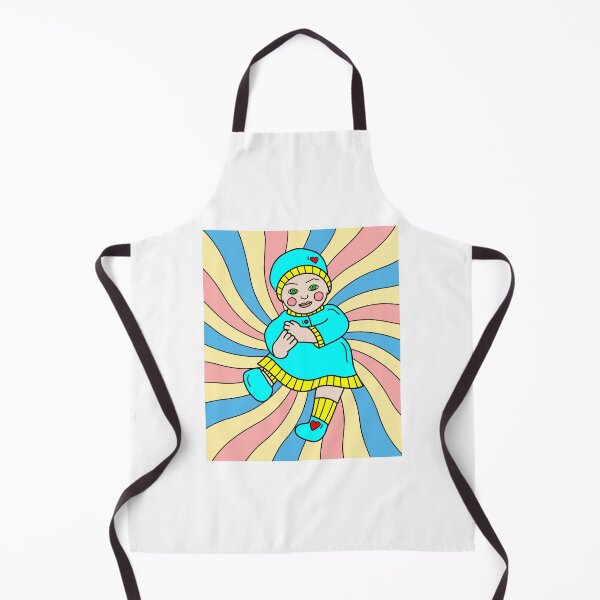Item preview, Colorful Retro Doll designed and sold by flofin.