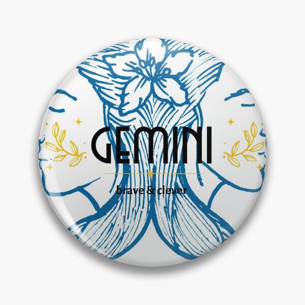 Item preview, Gemini brave & clever - birthday zodiac sign  designed and sold by jerrylaza.