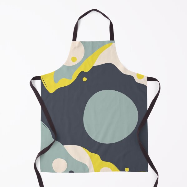 Item preview, Abstract Print Yellow Blue Beige designed and sold by BeatrisVeres.