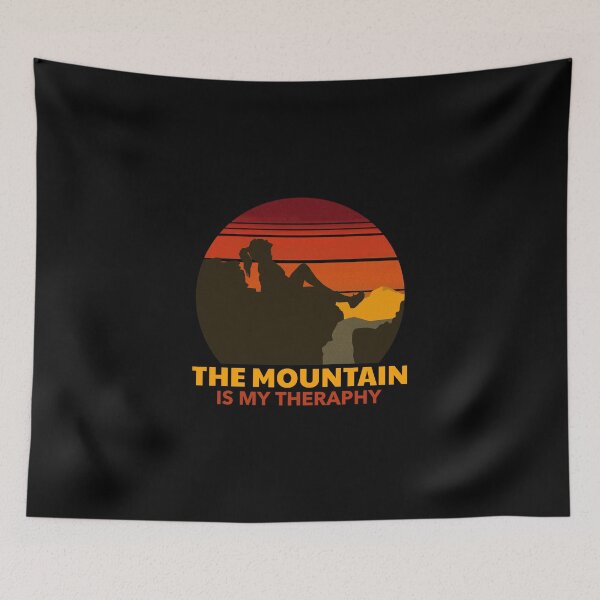 Item preview, This Mountain is my Therapy designed and sold by DiensDesign.
