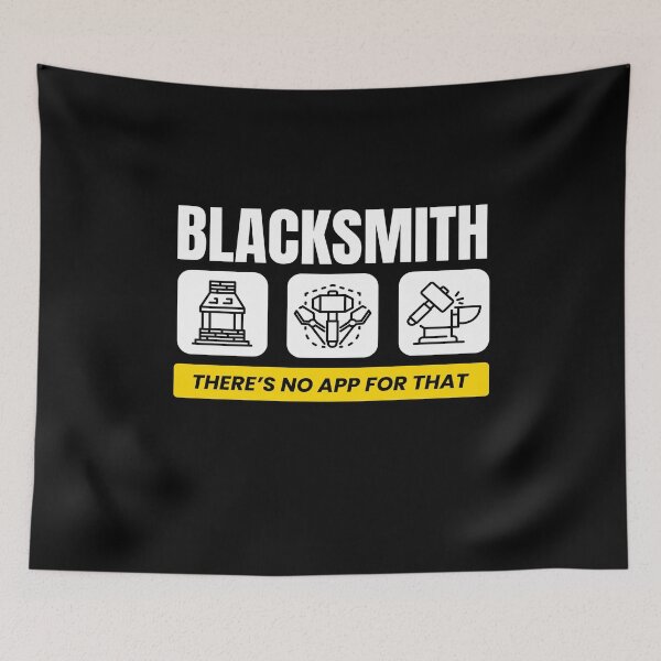 Item preview, Blacksmith No App Blacksmith designed and sold by MooonTees.