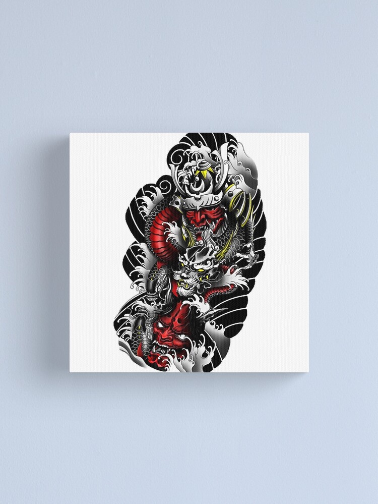 yakuza tattoo | Canvas Print