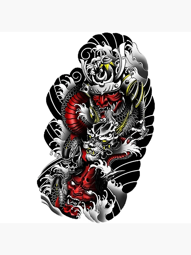 yakuza tattoo | Canvas Print