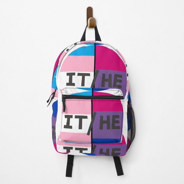 Item preview, Pronouns It/He Trans/Bi designed and sold by  NamelessMeowMeow.