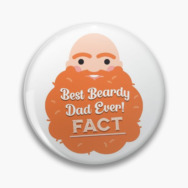 Item preview, Best (Ginger) Beardy Dad Ever FACT! designed and sold by VicEllisArt.