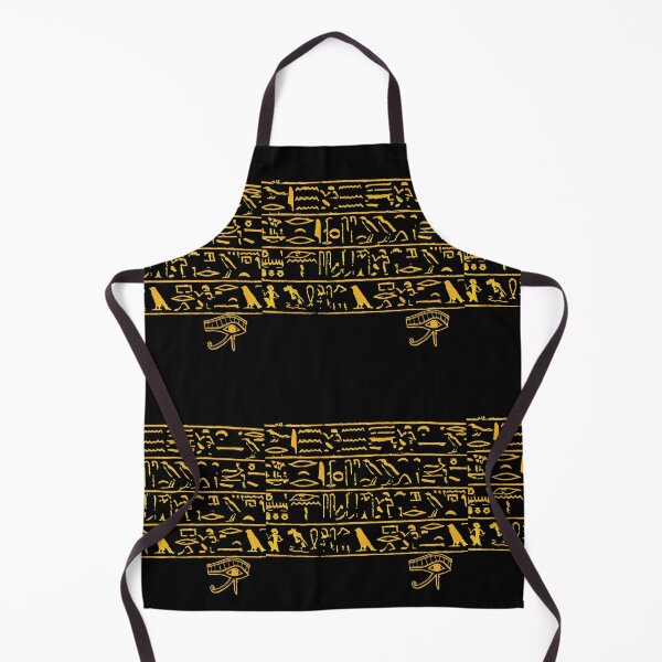 Item preview, Egyptian Hieroglyphic Vintage Gold designed and sold by F1 Studio.