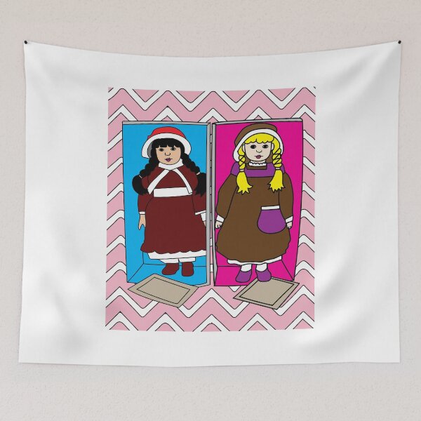 Item preview, Colorful Retro Doll designed and sold by flofin.