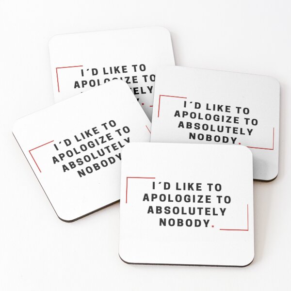 Item preview, Apologize Nobody designed and sold by David Miranda.