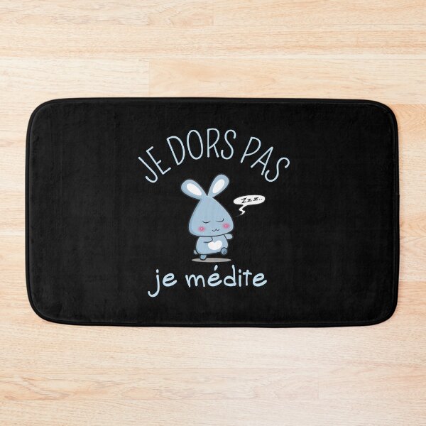 Aperçu de l'œuvre Je dors pas je médite créée et vendue par JeremyMadaci.