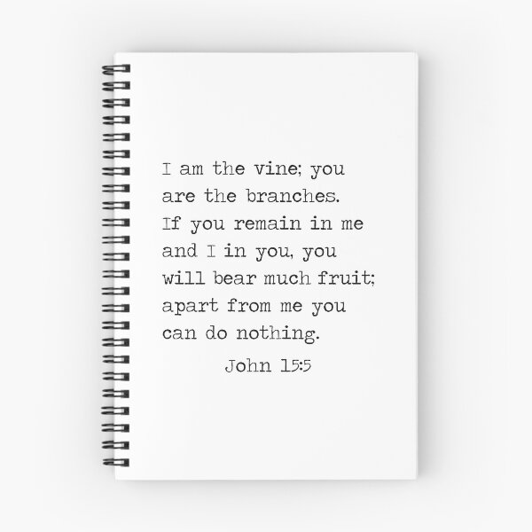 Item preview, John 15:5 I Am The Vine You Are The Branches designed and sold by corbrand.