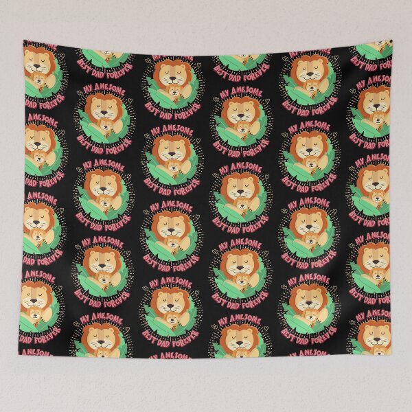 Item preview, My awesome best daddy forever designed and sold by jacjac2121.
