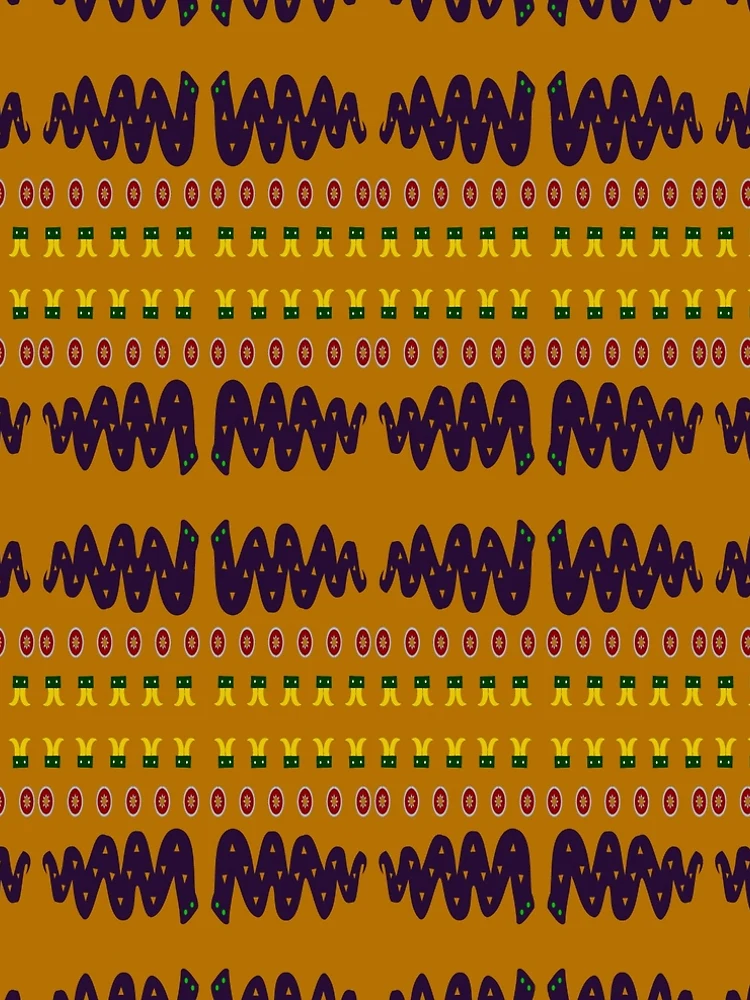 Thumbnail 5 of 5, A-Line Dress, Python #3 designed and sold by DayColors.