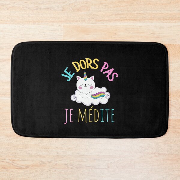 Aperçu de l'œuvre Je dors pas je médite créée et vendue par JeremyMadaci.