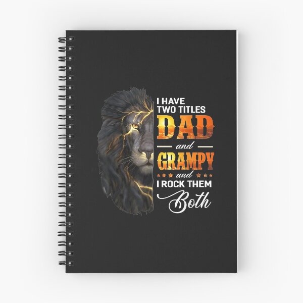 Item preview, Mens I Have Two Titles Dad And Grampy Lion Fathers Day Gift TShirt21 designed and sold by emilydor.