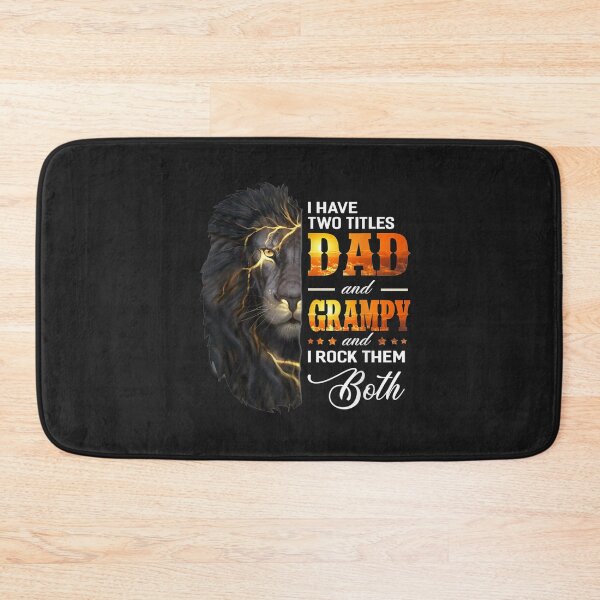 Item preview, Mens I Have Two Titles Dad And Grampy Lion Fathers Day Gift TShirt21 designed and sold by emilydor.