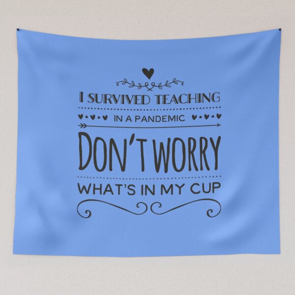 Item preview, Teacher I Survived Teaching during a Pandemic | Teacher, Subject, Teach, designed and sold by Rcasadesign.