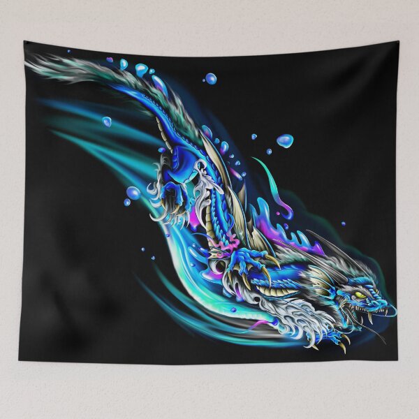 Item preview, Japanese water dragon designed and sold by Icydragon’s artworks.