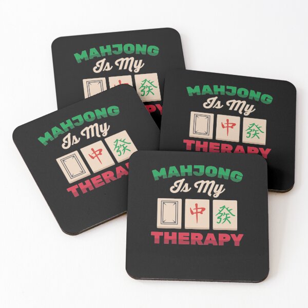 Item preview, Mah-Jong - Mahjong Is My Therapy - Family Game designed and sold by nosuchbrand.