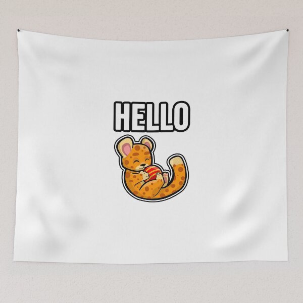 Item preview, Hello cheetah. Hello designed and sold by TopsellerShirts.
