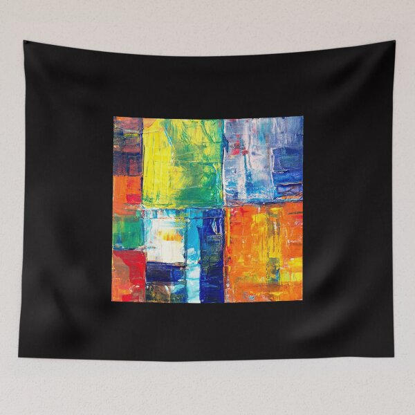 Item preview, Abstract Square in Acrylic Paint designed and sold by How67.