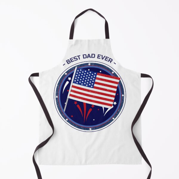 Item preview, Best Dad Ever America Flag - Father's Day designed and sold by HolidayTees.